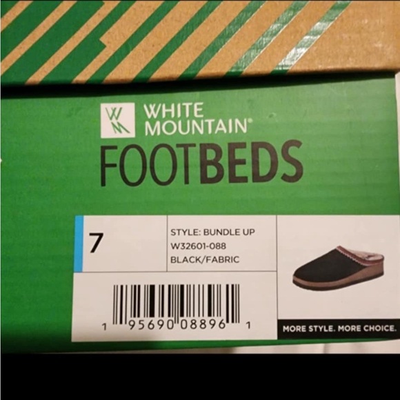 BNIB White Mountain Women’s Bundle Up Mule size 7 - Picture 5 of 6